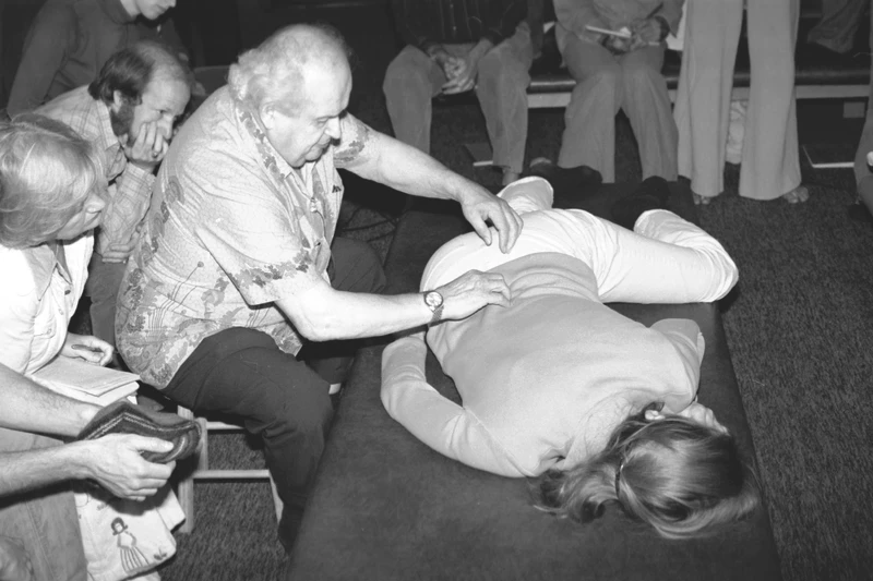 Dr. Moshe Feldenkrais in San Francisco, 1977